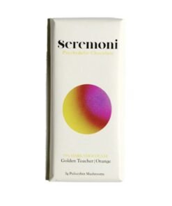 Seremoni Psilocybin Chocolate Bar Edibles (Orange & Golden Teacher Mushrooms)