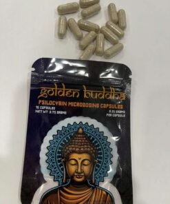 Golden Buddha microdosing capsule