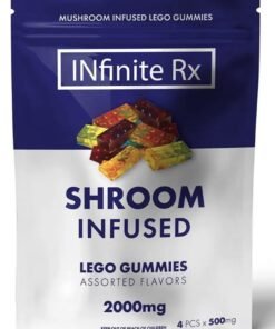 INfinite Rx Shroom Infused Block Gummies Edibles (2000mg)